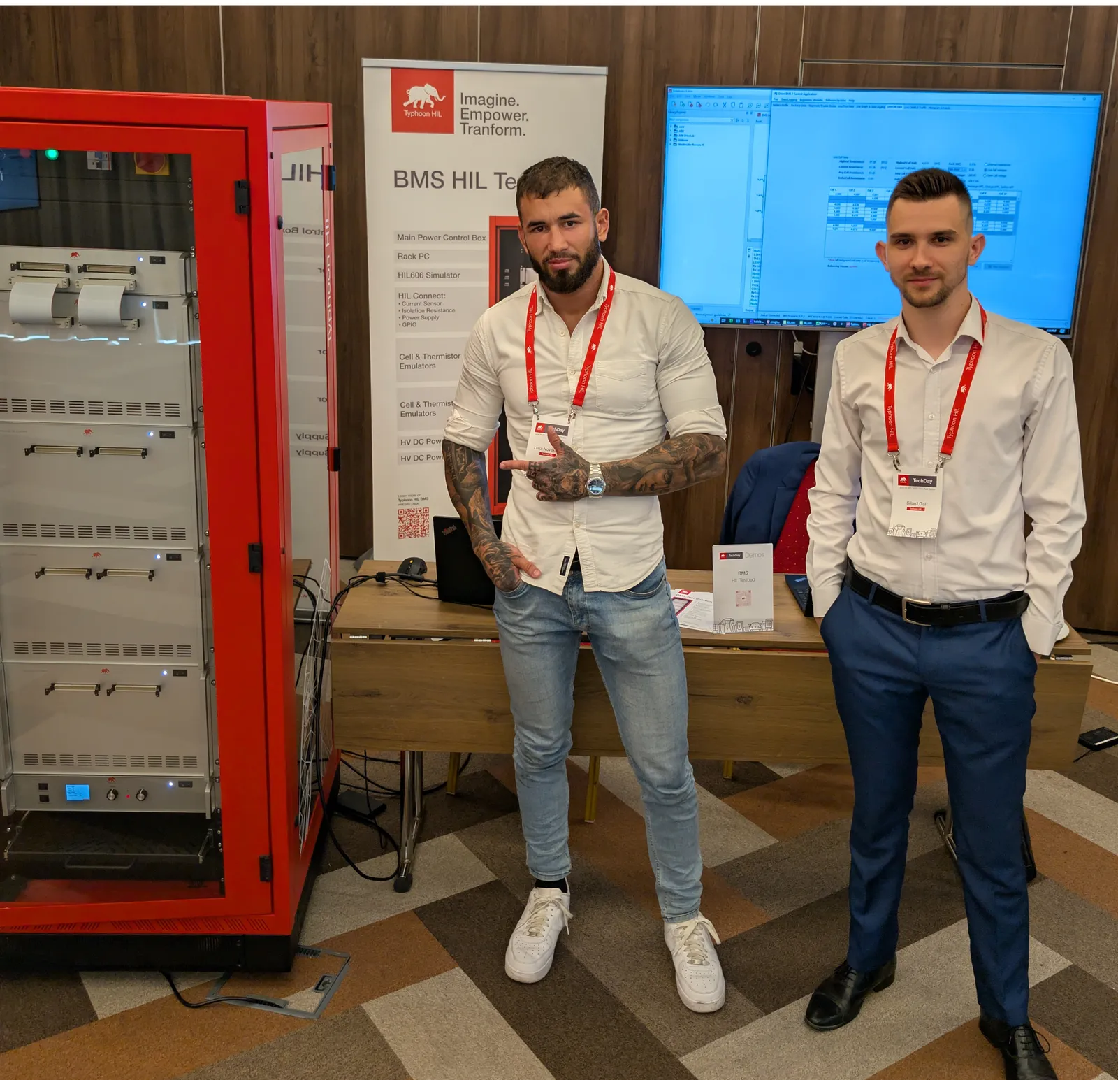 Presenting a BMS HIL testbed at Typhoon HIL TechDay