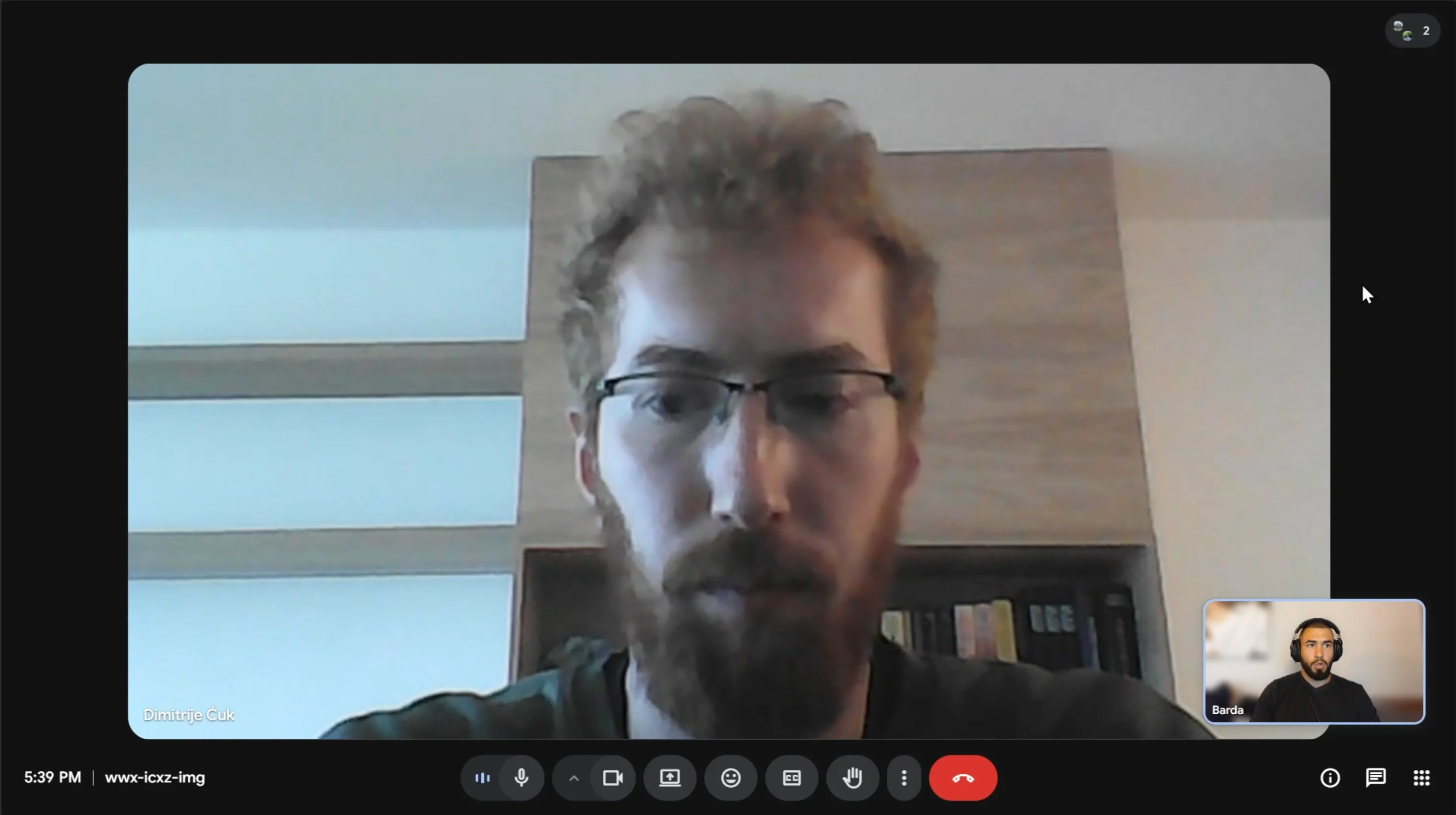 One-on-one AI consulting session with a client
